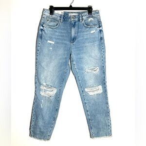 🔥 Closet Clearout!🔥 Garage Ripped Mom Jeans